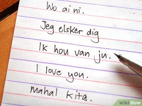 Image titled Write "I Love You" in Different Languages Step 7
